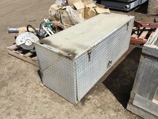 Diamond Plate 5' Tool Storage Box.