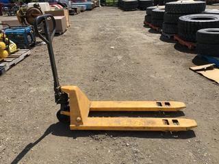 Manual Pallet Jack.