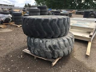 Lot of (2) Denman Loader Tires 20.5-25