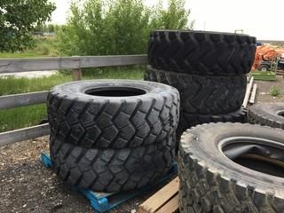 Lot of (5) Boto Loader Tires 17.5 R 25