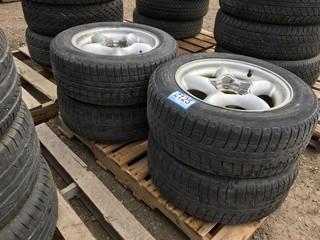 Lot of (4) Wot18 Truck Tires 215/60R16