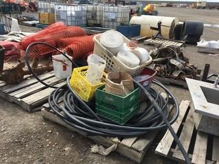 Lot of Corlon Pipe, Sill Sealer Etc.