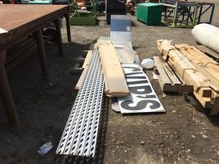 Lot of Assorted Galvanized Steel