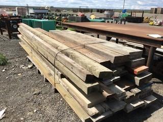 Lot of Assorted Lumber, Planks & Timber.