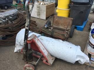Welding Cart, Vapour Barrier & Pallet Jack
