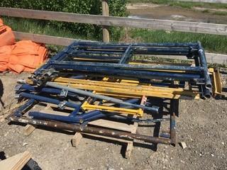 Pallet of Scaffolding, Braces Etc.