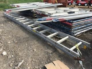 28' Sturdy Aluminum Ladder