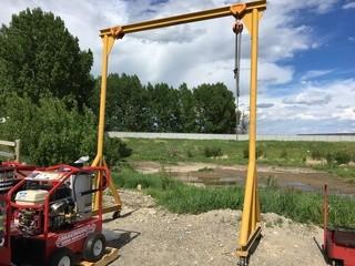 Gantry Crane c/w 1 Ton Chain Hoist