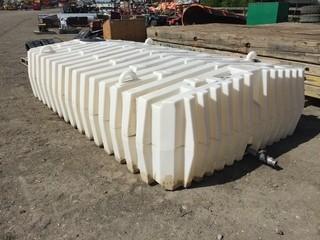 7' x 12' Plastic Water Storage Tank