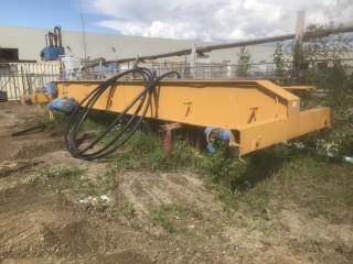 5-Ton Over Head Crane *Note: Buyer Responsible For Load Out, May Require Repairs*  *LOCATED AT FRONTIER MECHANICAL*