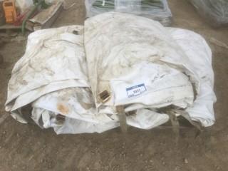 Coverall Tarp.  Dimensions unknown.  *LOCATED AT THE EDMONTON REGIONAL AUCTION CENTRE*