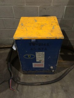 120 V 600-208 Three Phase Dry Type Tramsformer. SN 4131NHE99 *LOCATED AT FRONTIER MECHANICAL*