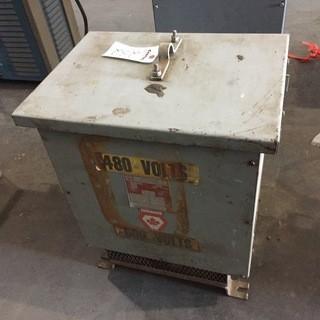 Polygon 480V Single Phase Transformer. SN 15749-16 *LOCATED AT FRONTIER MECHANICAL*