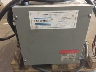 Phasemaxx Model 5TUS Single Phase Rotary Phase Converter. SN 07113995 *LOCATED AT FRONTIER MECHANICAL*