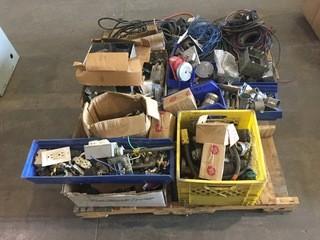 Qty Of Assorted Electrical Cables, Fittings And Supplies *LOCATED AT FRONTIER MECHANICAL*