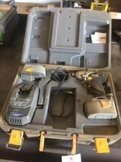 Mastercraft Maxim Cordless Impact C/w Charger And Spare Battery. SN 0646 *LOCATED AT FRONTIER MECHANICAL*