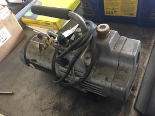 Yellow Jacket 2-Stage Thermal Overload SuperEvac Pump. SN T372198 *LOCATED AT FRONTIER MECHANICAL*