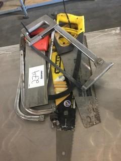 Qty Of Hand Saws *LOCATED AT FRONTIER MECHANICAL*