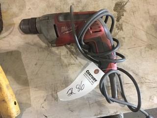 Milwaukee 3/8in Drill. SN C32AD13150308 *LOCATED AT FRONTIER MECHANICAL*