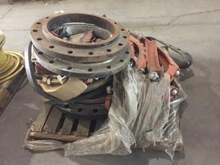 Qty Of Flanges, Gaskets And Clamps *LOCATED AT FRONTIER MECHANICAL*
