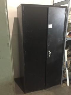 5-Tier Metal Storage Cabinet C/w Contents *LOCATED AT FRONTIER MECHANICAL*