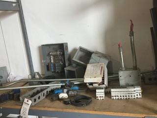 Qty Of Assorted Electrical Supplies *LOCATED AT FRONTIER MECHANICAL*