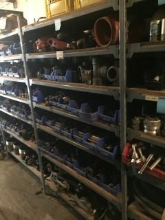 Qty Of Pipe Fittings *Note: Contents Of Shelving Only* *LOCATED AT FRONTIER MECHANICAL*