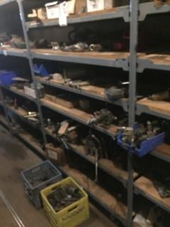Qty Of Fittings And Hydraulic Valve Banks *Note: Contents Of Shelf Only* *LOCATED AT FRONTIER MECHANICAL*