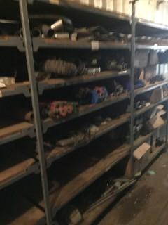 Qty Of Hydraulic Cylinders And Misc Shop Supplies *Note: Contents Of Shelf Only* *LOCATED AT FRONTIER MECHANICAL*