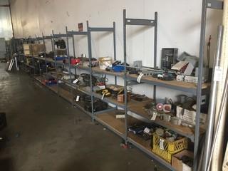 (12) Sections Of Shelving *Note: Shelving Only, Cannot Be Removed Until July 4 Unless Mutually Agreed Upon* *LOCATED AT FRONTIER MECHANICAL*