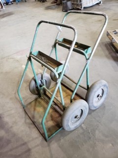 Qty Of (2) Oxy/Acetylene Cutting Torch Cart *LOCATED AT FRONTIER MECHANICAL*