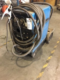 Miller Millermatic 250 CV DC Welding Power Source/ Wire Feeder. SN KH320983 *LOCATED AT FRONTIER MECHANICAL*