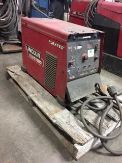 Lincoln Electric Flextec 450 Mig Welder. SN U1100903776 *LOCATED AT FRONTIER MECHANICAL*