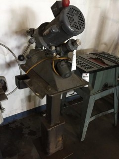 Model 250-3 110V 9 Amp 1/4"-3" Harmony Drill Sharpener. SN 400 *LOCATED AT FRONTIER MECHANICAL*