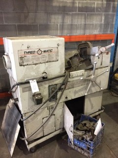 Collins Thread-O-Matic 220V 3-Phase Pipe Threader. SN 2973 *LOCATED AT FRONTIER MECHANICAL*