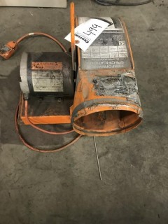 Emerson Blower C/w (2) Ventilation Socks *LOCATED AT FRONTIER MECHANICAL*