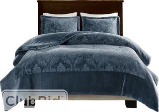 Charlton Home Carpentersville Comforter Set - Blue - Queen (CHLH6402_19305629_19305631)