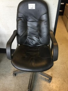 Leather Task Chair *LOCATED AT FRONTIER MECHANICAL*