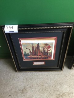 (1) Framed Picture *LOCATED AT FRONTIER MECHANICAL*