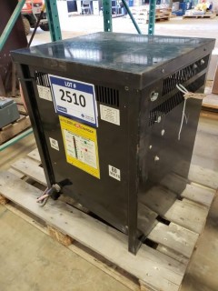 Staticon Ltd. Battery Charger Type APL40F600, 480 V, A/C Input, 80V D/C Output, Auto 2001 - BPL charger.  *LOCATED AT THE EDMONTON REGIONAL AUCTION CENTRE*  