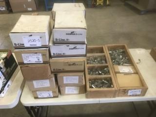 Qty Of Assorted Spring-Nuts *LOCATED AT EDMONTON REGIONAL AUCTION CENTRE*