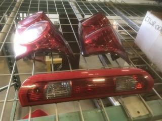 Factory Tail Lights and Third Brake Light for 2007 Dodge Ram 1500.   *LOCATED AT THE EDMONTON REGIONAL AUCTION CENTRE*