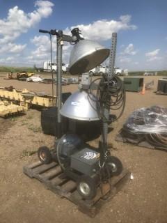 Pair of Portable 1000 W, 120V Flood Lamps.   *LOCATED AT THE EDMONTON REGIONAL AUCTION CENTRE* 