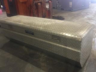 Checker Plate Truck Storage Box *LOCATED AT FRONTIER MECHANICAL*