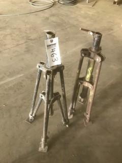 Qty Of (2) Pipe Stands *LOCATED AT FRONTIER MECHANICAL*