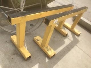 Qty Of (2) Steel Stands *LOCATED AT FRONTIER MECHANICAL*