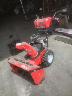 Snapper M1227E Walk Behind Snow Blower. SN 2015356554. *LOCATED AT FRONTIER MECHANICAL*