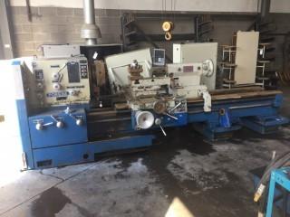 1985 Poreba Model TPK-90A1/2M Lathe C/w 10Ft Table, 16in Chuck. SN 1102-162. *LOCATED AT FRONTIER MECHANICAL*
