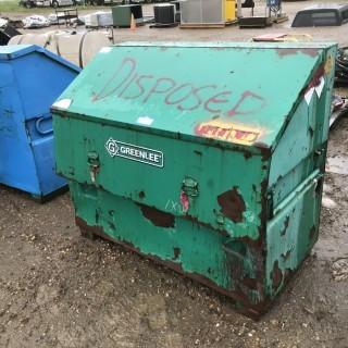 Greenlee Job Box *LOCATED AT EDMONTON REGIONAL AUCTION CENTRE*