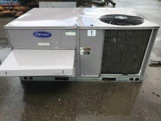 Carrier Model 48TFF007 208/230V Air Conditioning Unit. SN 1303G50139  *LOCATED AT FRONTIER MECHANICAL*